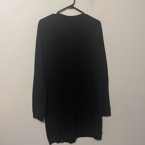 Pam & Gela Choker Lace Up Dress in Black - Picture 6 of 6